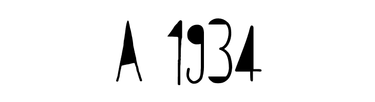 Avantgardiste 1934  Скачать бесплатные шрифты