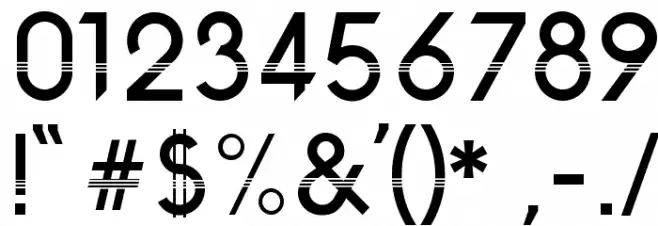 Avanti Romero-Regular Font Alte caractere