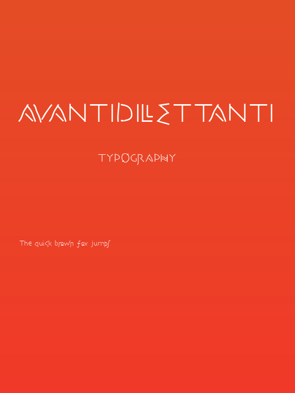 AvantiDilettanti Poster