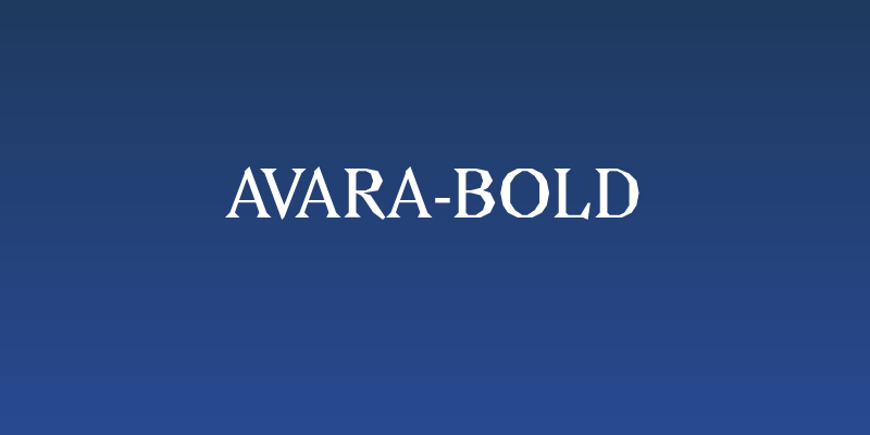 Avara-Bold Social Header