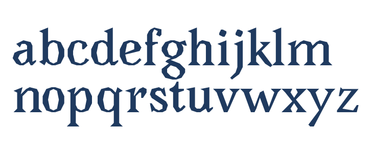 Avara-Bold Lowercase