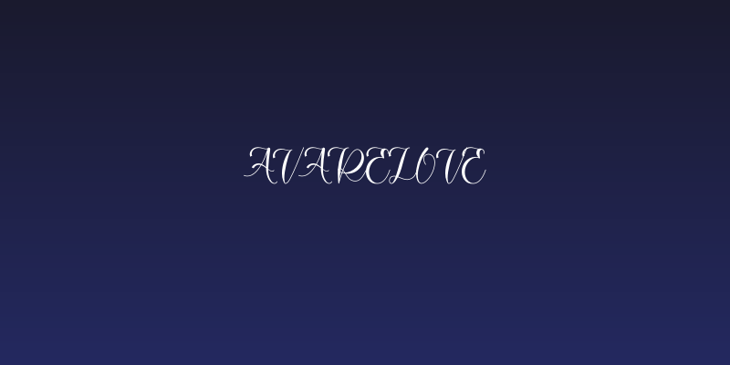 Avarelove Social Header