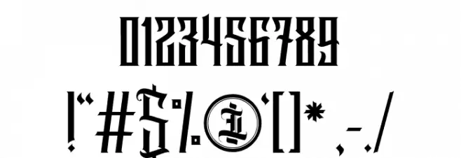 AvartequeroPersonalUseOnly-Regu Font OTHER CHARS