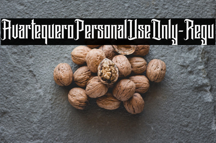 AvartequeroPersonalUseOnly-Regu Example 2