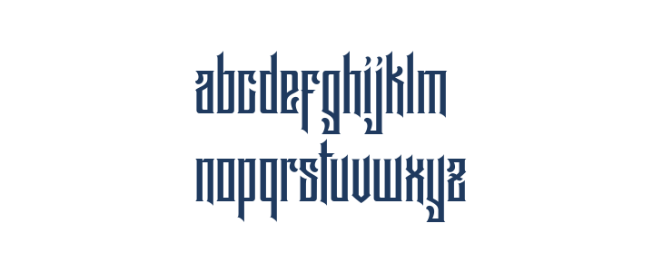 AvartequeroPersonalUseOnly-Regu Lowercase