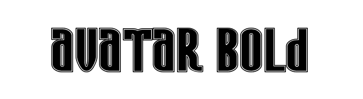 Avatar Bold  baixar fontes gratis