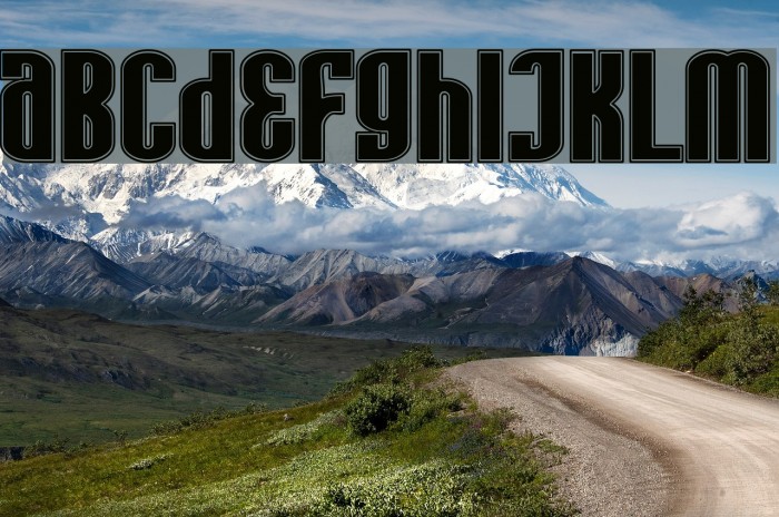 Avatar Bold Font examples