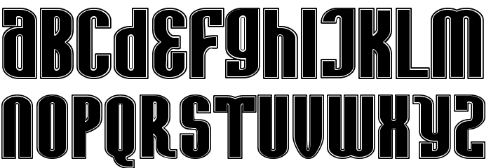 Avatar Bold Font LOWERCASE