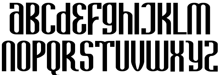 Avatar Font LOWERCASE