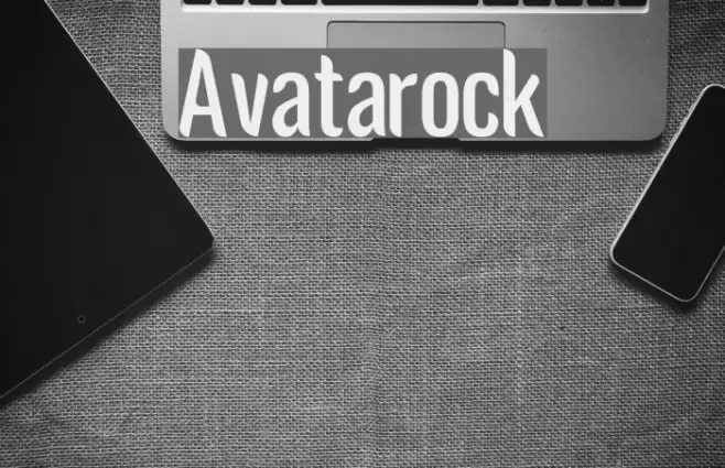 Avatarock Font examples