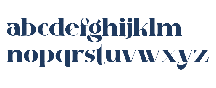 Avathor Type Black Lowercase