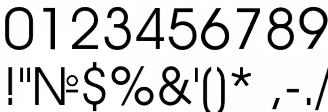 Avaza Font OTHER CHARS