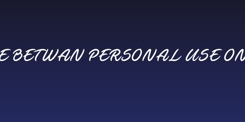 Ave Betwan PERSONAL USE ONLY Social Header