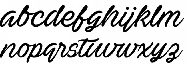 Ave Betwan PERSONAL USE ONLY Font LOWERCASE