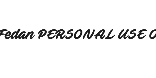 Ave Fedan PERSONAL USE ONLY Logo