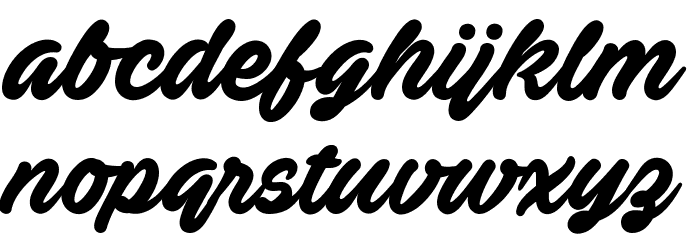 Ave Fedan PERSONAL USE ONLY Font LOWERCASE
