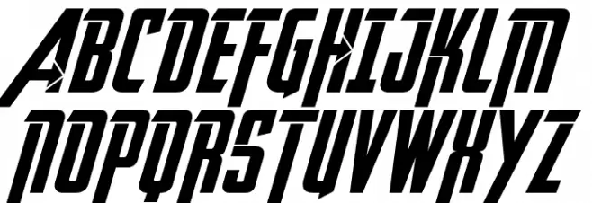 Avengeance Heroic Avenger Bold Шрифта ВЕРХНИЙ