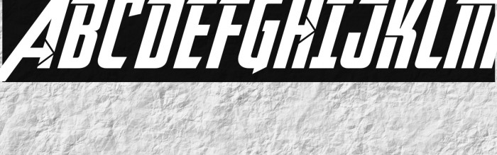 Avengeance Heroic Avenger Italic Example 1