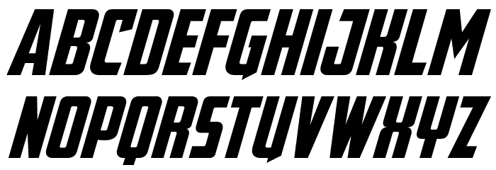 Avengeance Heroic Avenger Normal Font LOWERCASE