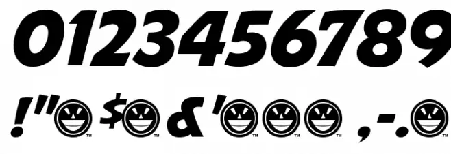 Avengeance Mightiest Avenger Font OTHER CHARS