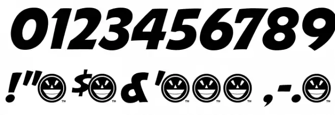 Avengeance Mightiest Avenger Font OTHER CHARS