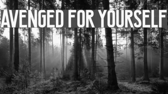 Avenged For Yourself Font examples