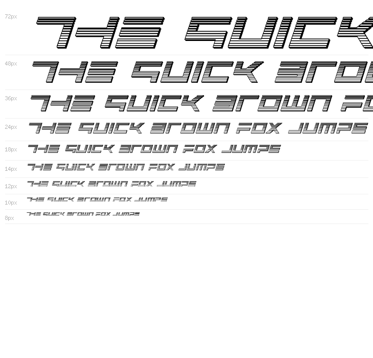 Avenger Chrome Italic Waterfall