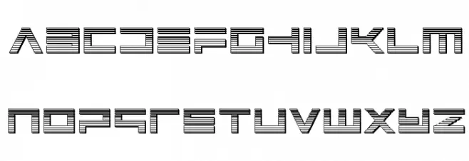 Avenger Chrome Font Litere mici