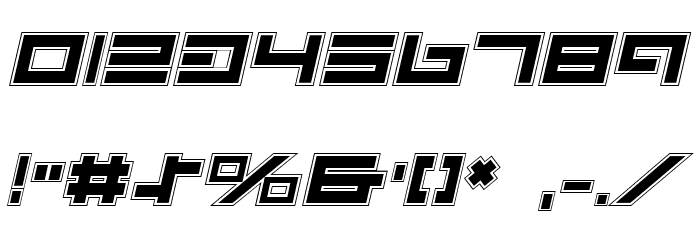 Avenger College Italic Font OTHER CHARS