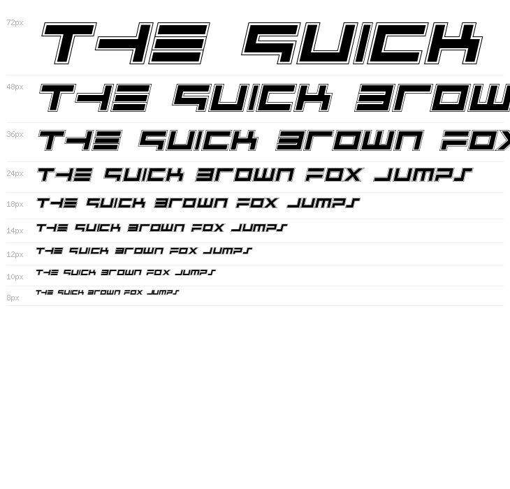 Avenger College Italic Waterfall