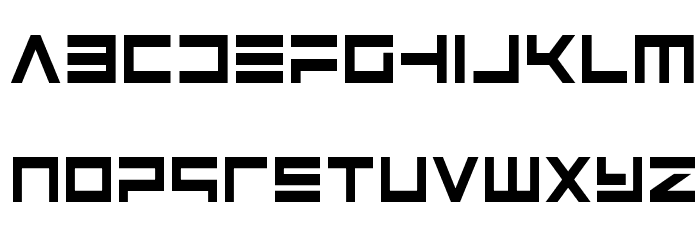 Avenger Condensed Font LOWERCASE