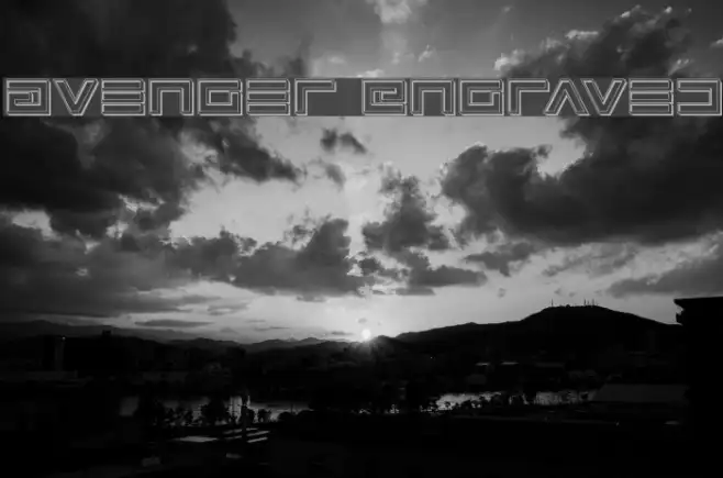 Avenger Engraved Example 1