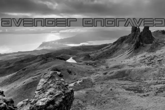 Avenger Engraved Example 2