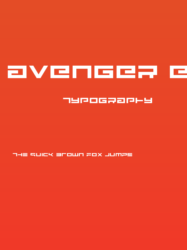 Avenger Expanded Poster