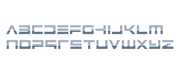 Avenger Gradient Lowercase