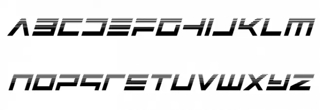 Avenger Haltone Italic फ़ॉन्ट लोअरकेस