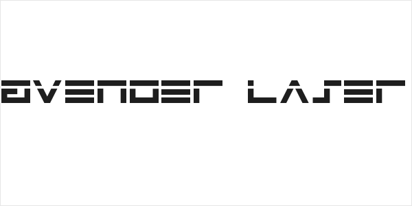 Avenger Laser Logo