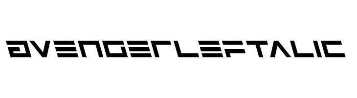 Avenger Leftalic  Скачать бесплатные шрифты