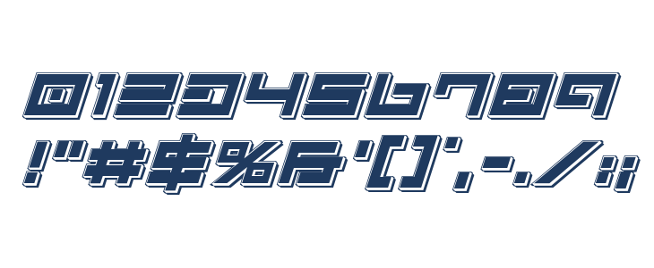 Avenger Punch Italic Other Characters