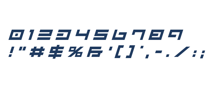 Avenger Title Italic Other Characters