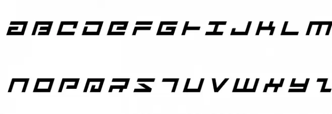 Avenger Title Italic Schriftart Groß