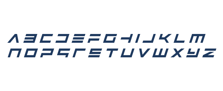 Avenger Title Italic Lowercase