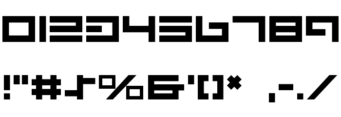 Avenger Font OTHER CHARS
