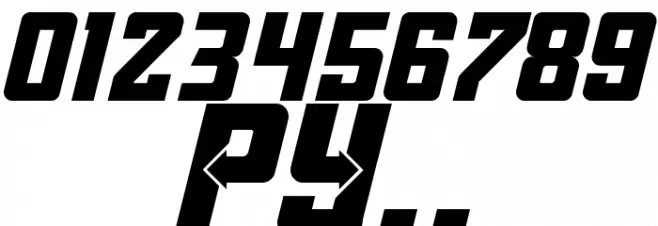 Avengero Regular Font OTHER CHARS