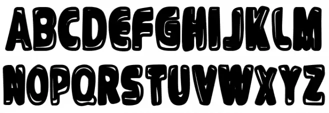 Avenida Goya Font UPPERCASE