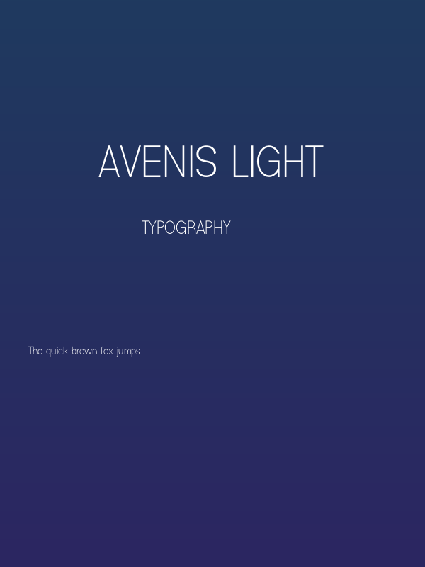 Avenis Light Poster