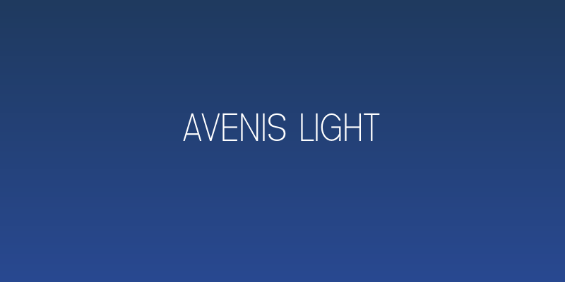 Avenis Light Social Header