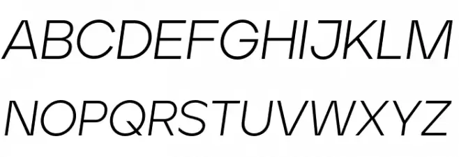 Aventa-LightItallicPERSONALUSEONLY Schriftart Groß
