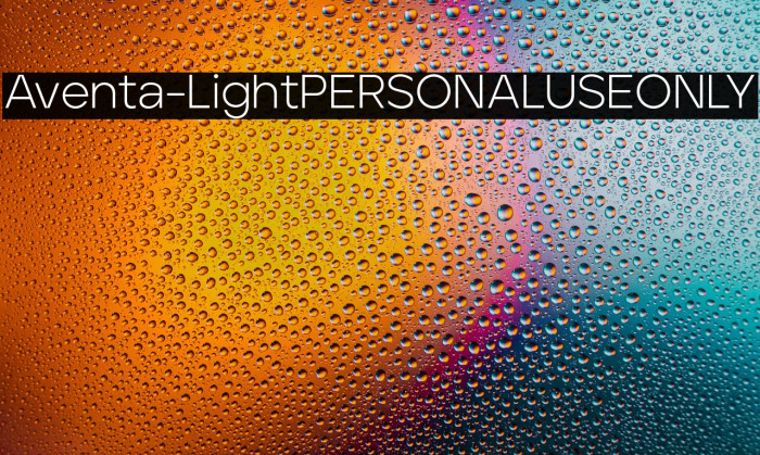Aventa-LightPERSONALUSEONLY Example 2