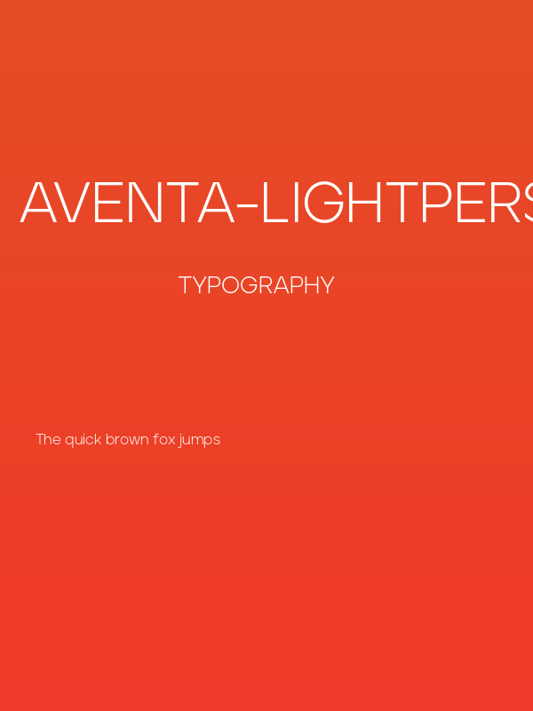 Aventa-LightPERSONALUSEONLY Poster